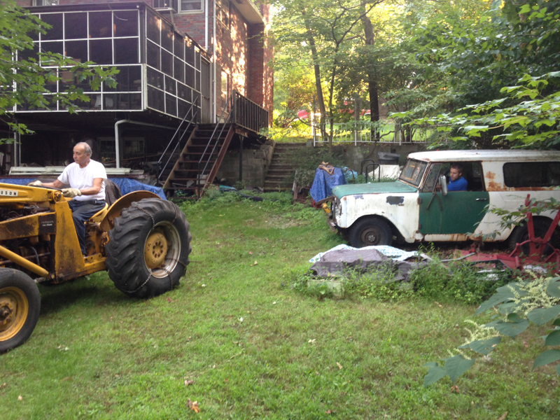 Illustration for article titled How To Tow A Project Car From An Impossible Place: The 7-Hour Saga